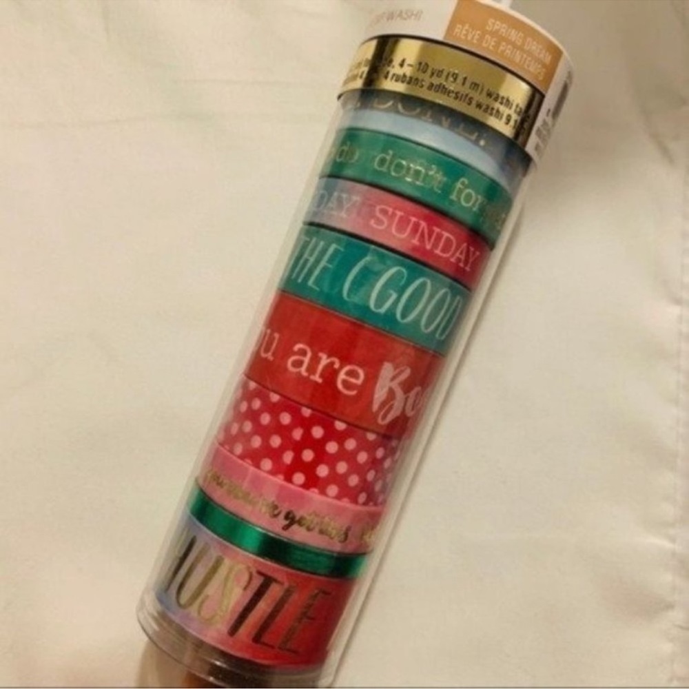 Recollections | Washi Tube | best day ever